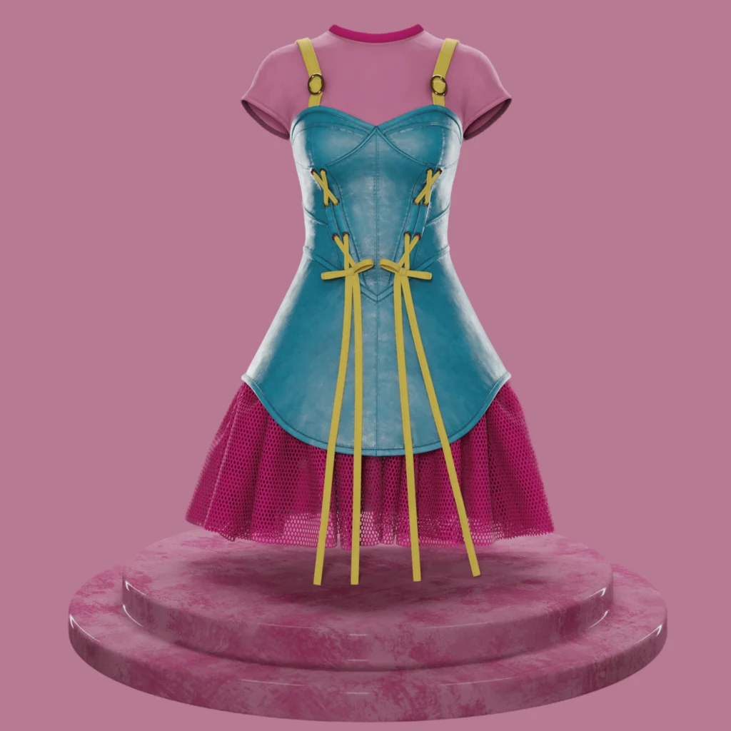 Barbie's Corsetee - Inspired Corset Dress - Digital Fashion Project