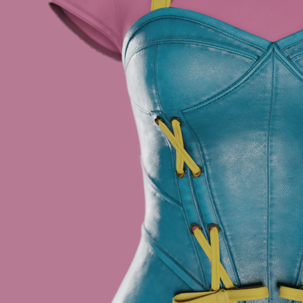 Barbie's Corsetee - Inspired Corset Dress - Digital Fashion Project