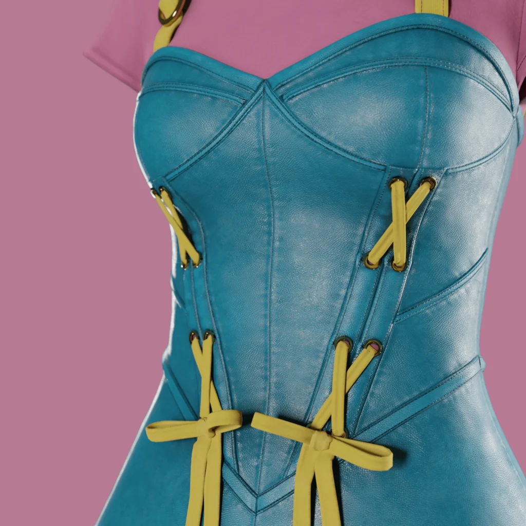 Barbie's Corsetee - Inspired Corset Dress - Digital Fashion Project