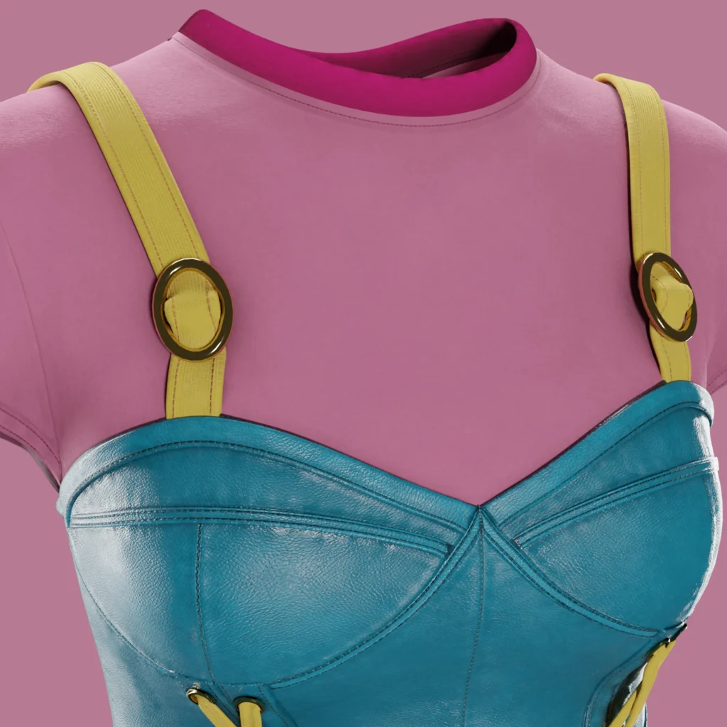 Barbie's Corsetee - Inspired Corset Dress - Digital Fashion Project