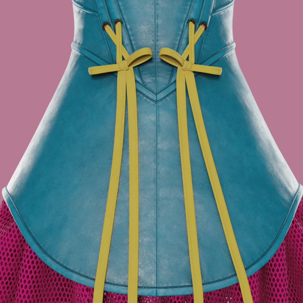 Barbie's Corsetee - Inspired Corset Dress - Digital Fashion Project