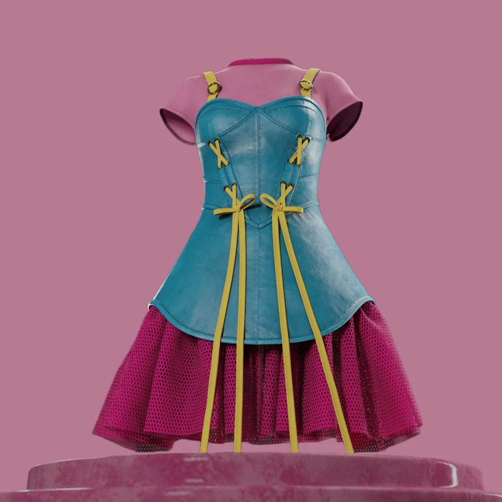 Barbie's Corsetee - Inspired Corset Dress - Digital Fashion Project