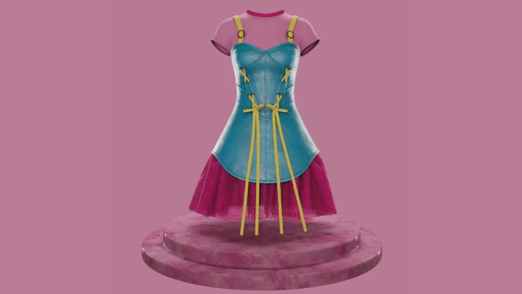 Barbie's Corsetee - Inspired Corset Dress - Digital Fashion Project